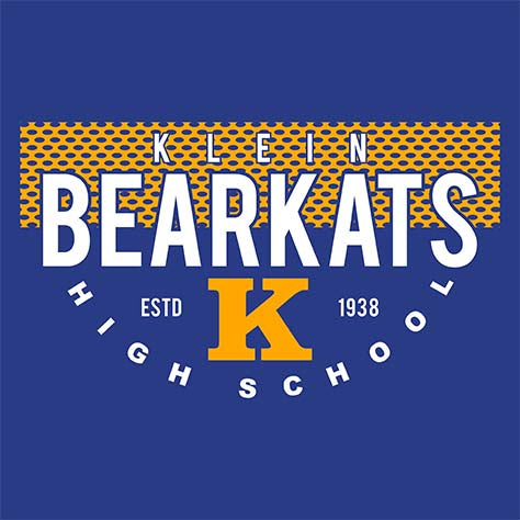 Klein Bearkats - Design 36 - Royal Blue Garment