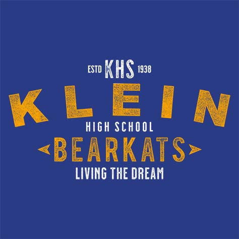 Klein High School Bearkats Royal Blue Garment 42