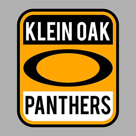 Klein Oak Panthers Premium Grey Hoodie - Design 01