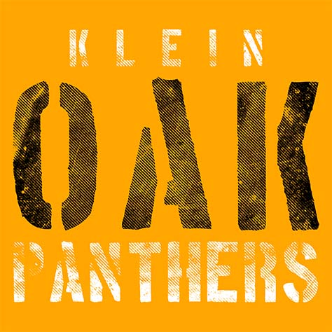 Klein Oak Panthers - Design 17 - Gold Garment