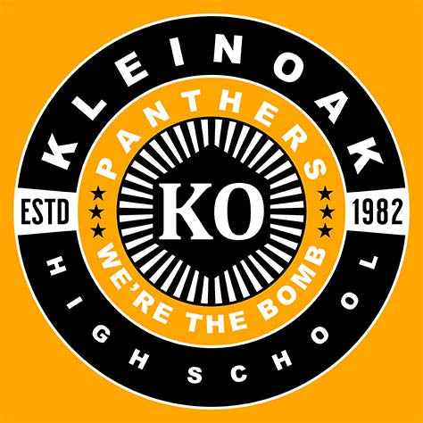 Klein Oak Panthers - Design 30 - Gold Garment