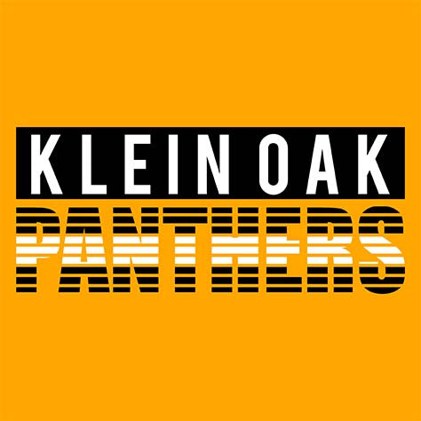 Klein Oak High School Panthers Gold Garment 35