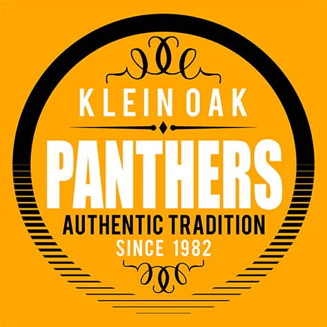 Klein Oak Panthers - Design 38 - Gold Garment