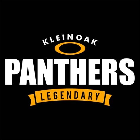 Klein Oak High School Panthers Black Garment 44