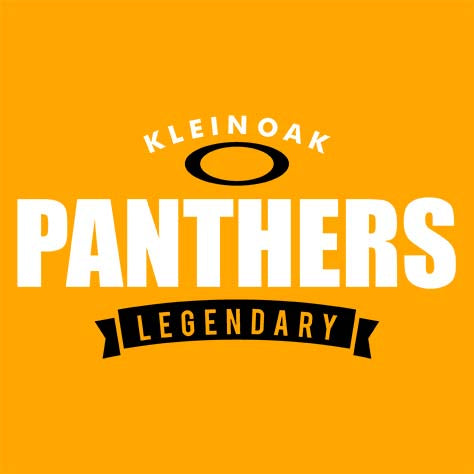 Klein Oak High School Panthers Gold Garment 44