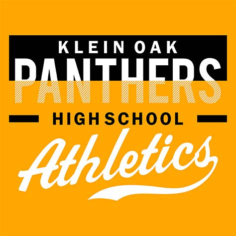 Klein Oak Panthers - Design 48 - Gold Garment