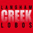 Langham Creek High School Lobos Red Garment Design 24