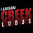 Langham Creek High School Lobos Black Garment Design 32