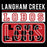 Langham Creek High School Lobos Black Garment Design 86