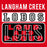 Langham Creek High School Lobos Red Garment Design 86