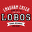 Langham Creek Lobos Premium Red T-shirt - Design 96