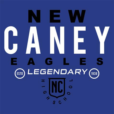 New Caney Eagles High School Royal Garment Design 03