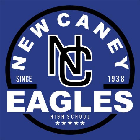 New Caney Eagles Premium Royal T-shirt - Design 04