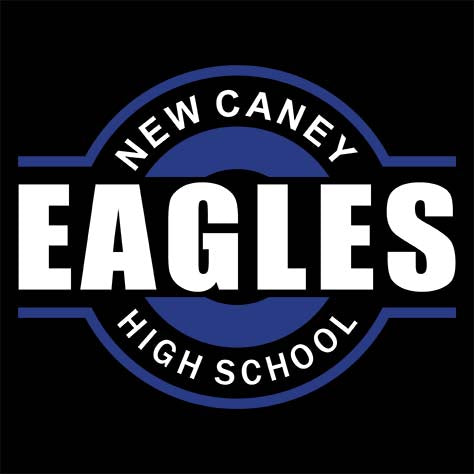 New Caney Eagles High School Black Garment Design 11