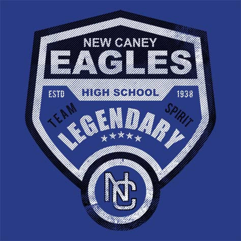 New Caney Eagles High School Royal Garment Design 14