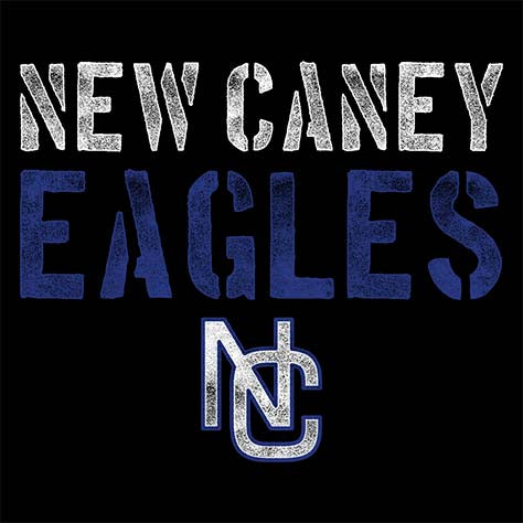 New Caney Eagles High School Black Garment Design 17