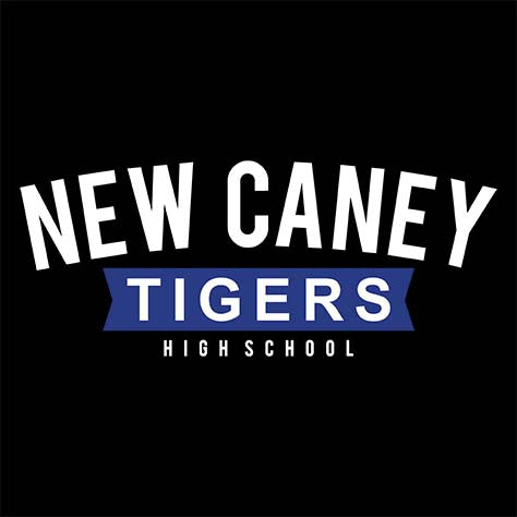 New Caney Eagles High School Black Garment Design 21