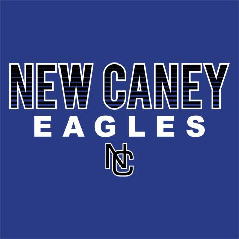 New Caney Eagles Premium Royal T-shirt - Design 24