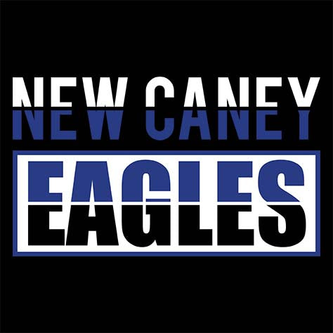 New Caney Eagles Premium Black T-shirt - Design 31