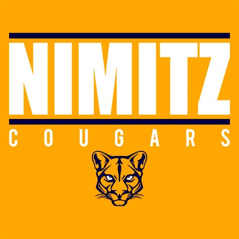 Nimitz Cougars Premium Gold T-shirt - Design 07