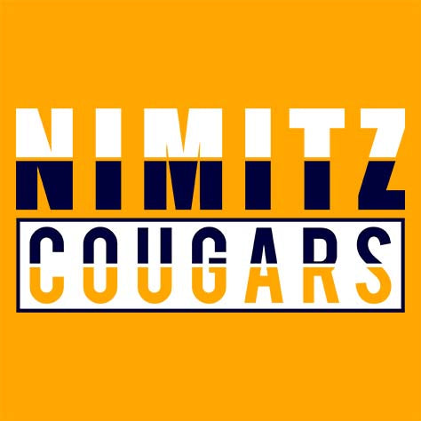 Nimitz Cougars Premium Gold T-shirt - Design 31