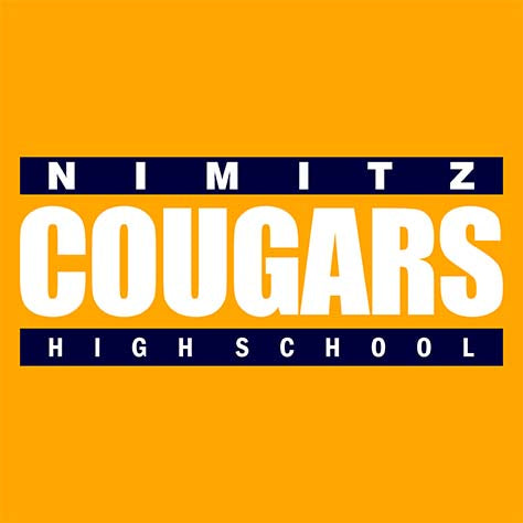 Nimitz Cougars Premium Gold T-shirt - Design 98