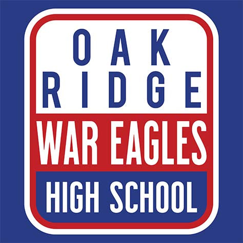 Oak Ridge War Eagles Premium Royal T-shirt - Design 01