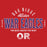 Oak Ridge War Eagles Premium Red T-shirt - Design 40