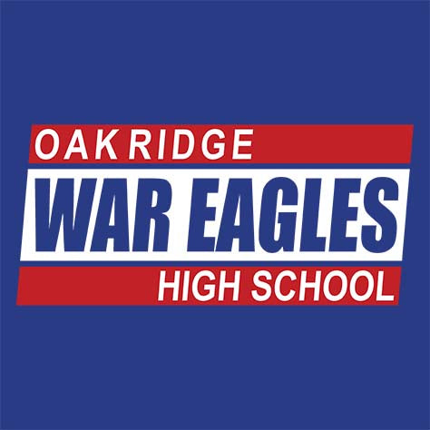 Oak Ridge War Eagles Premium Royal T-shirt - Design 72