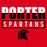 Porter High School Spartans Red Garment Design 29