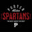 Porter Spartans Premium Black T-shirt - Design 40