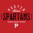 Porter Spartans Premium Red T-shirt - Design 40