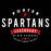 Porter Spartans Premium Black T-shirt - Design 44