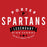 Porter Spartans Premium Red T-shirt - Design 44