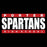 Porter Spartans Premium Black T-shirt - Design 98