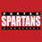 Porter Spartans Premium Red T-shirt - Design 98