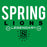 Spring High School Lions Green Garment Design 03