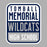 Tomball Memorial Wildcats Premium Grey Hoodie - Design 01