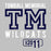Tomball Memorial High School Wildcats Sports Grey Garment Design 08