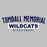 Tomball Memorial High School Wildcats Sports Grey Garment Design 21