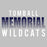 Tomball Memorial High School Wildcats Sports Grey Garment Design 24