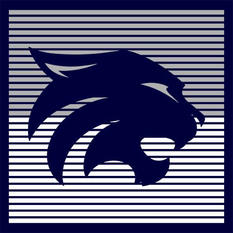 Tomball Memorial High School Wildcats Navy Garment Design 27