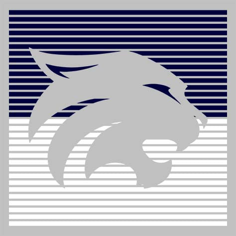 Tomball Memorial High School Wildcats Sports Grey Garment Design 27