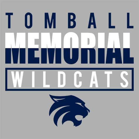 Tomball Memorial Wildcats Premium Grey Hoodie - Design 29