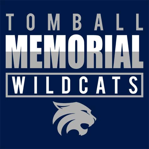 Tomball Memorial Wildcats Premium Navy Hoodie - Design 29