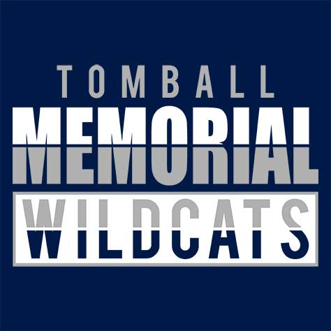 Tomball Memorial Wildcats Premium Navy Hoodie - Design 31