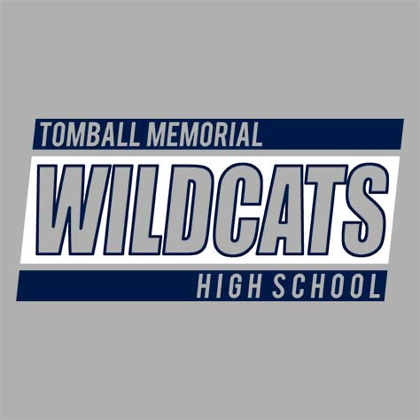 Tomball Memorial Wildcats Premium Grey Hoodie - Design 72