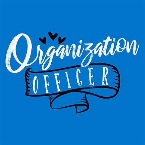 Teacher T-shirt - Design 41 - Organization Officer