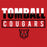 Tomball High School Cougars Red Garment Design 29