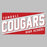 Tomball High School Cougars Sports Grey Garment Design 84